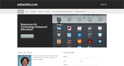 Desktop Screenshot of edtechkit.com