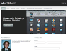 Tablet Screenshot of edtechkit.com